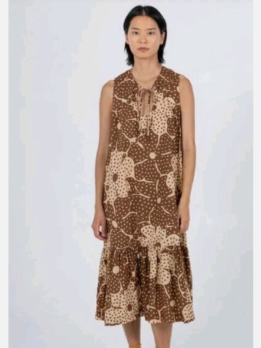 Samet Ilana Kohn Pook Midi Dress Women's Small